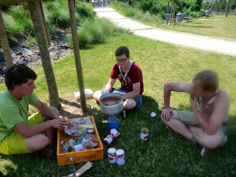 Sint-Martinus den XIIde - Kamp Curfoz JIN 2013